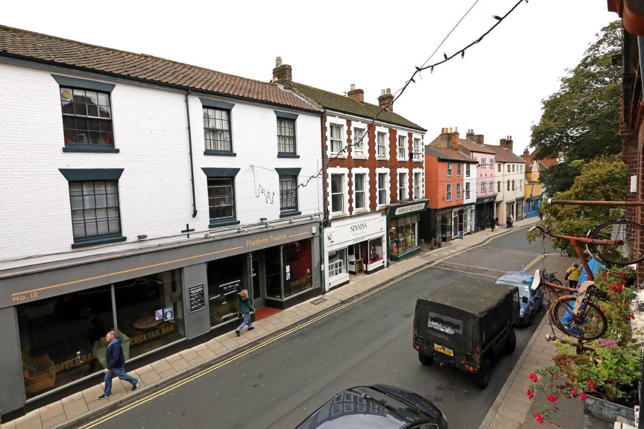 Elegant Norwich Apartment In The Lanes W Parking ภายนอก รูปภาพ